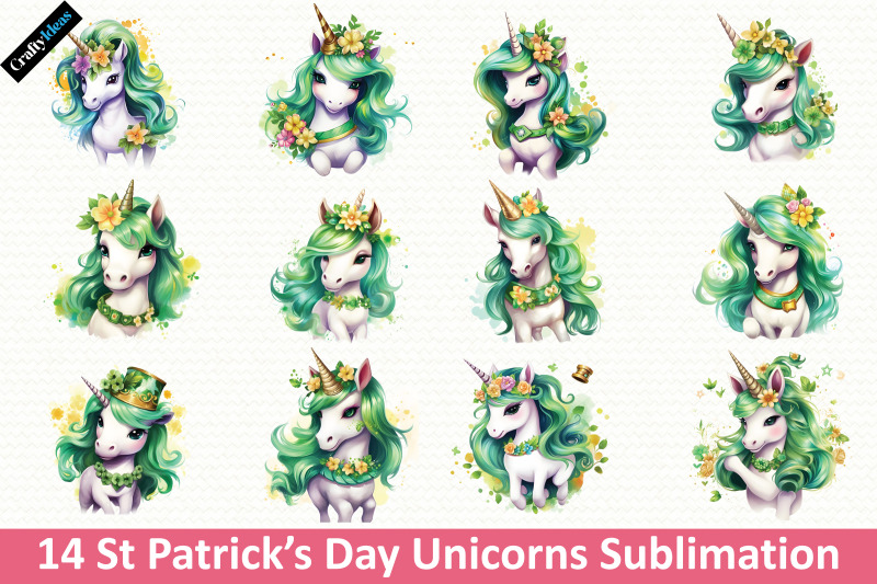 st-patricks-day-unicorns-sublimation
