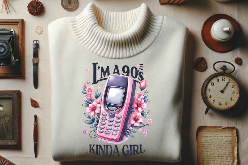 90s-kinda-girl-vintage-phone