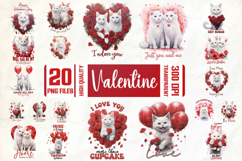 valentine-cats-love-art-pack