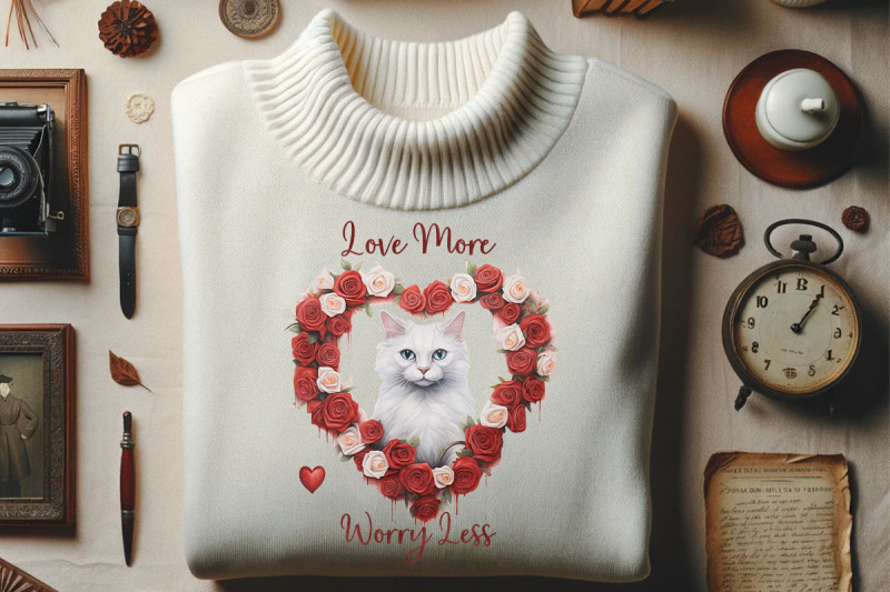love-more-worry-less-cat