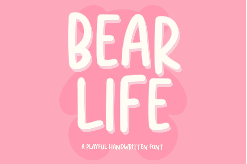 bear-life-handwritten-sans-serif-font-playful-font-simply-note