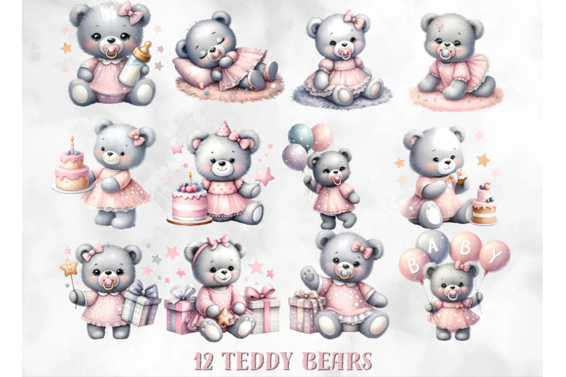 birthday-teddy-bears-clipart