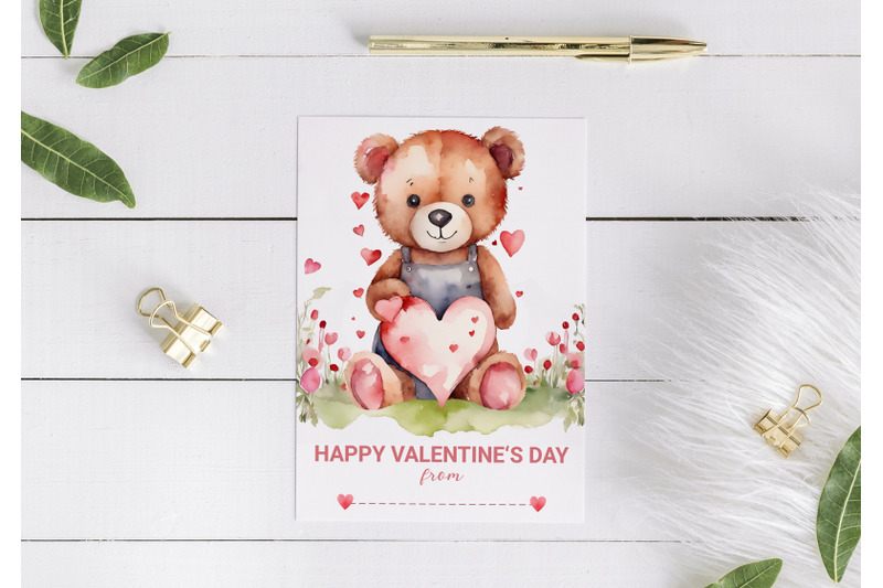 valentine-039-s-bear-watercolor-card-classroom-valentine