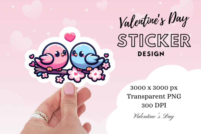 valentine-039-s-day-sticker-clipart-png