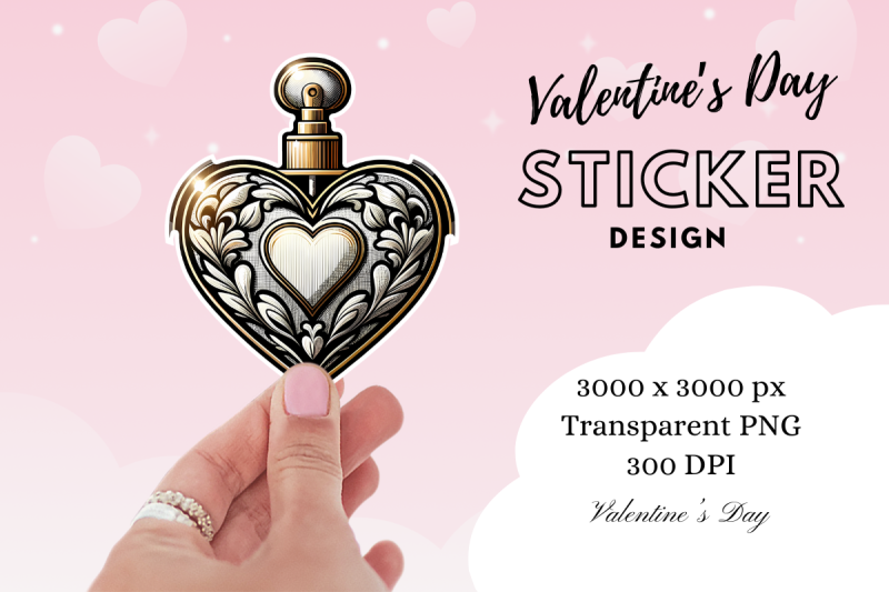 valentine-039-s-day-sticker-clipart-png