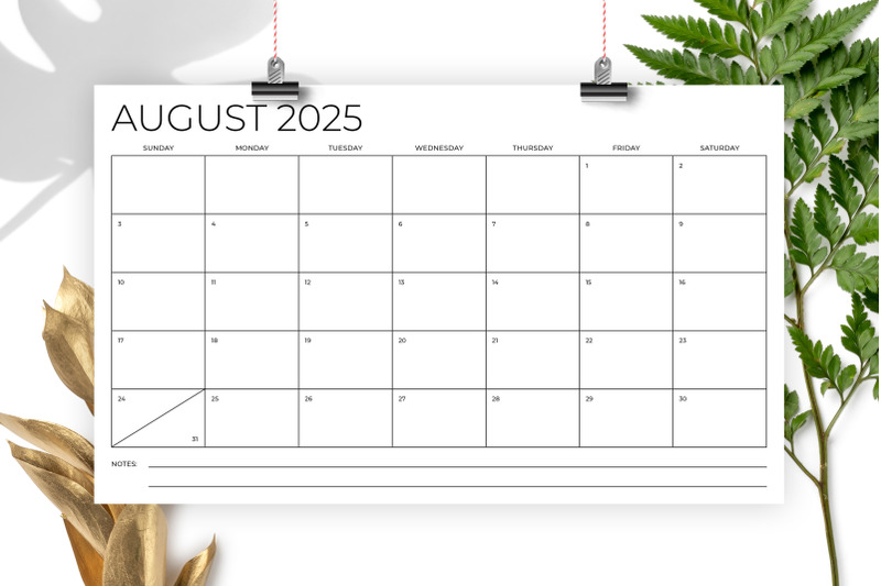 2025-8-5-x-14-inch-calendar-template
