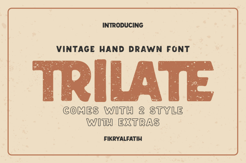 trilate-handdrawn-vintage-font-extras
