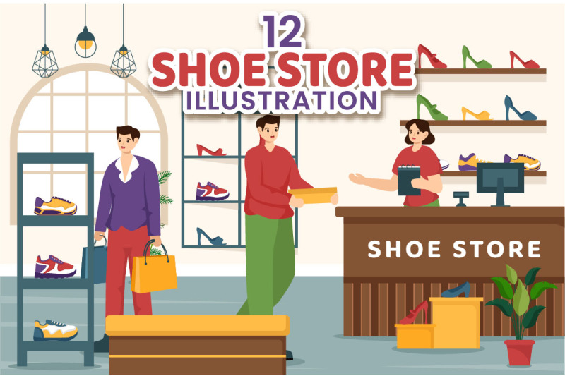 12-shoe-store-illustration