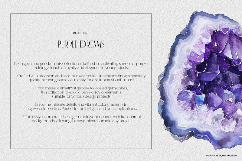 purple-dreams-watercolor-geode-set