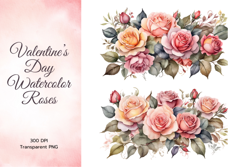 valentine-039-s-blush-pink-watercolor-roses