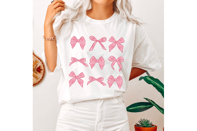 coquette-pink-bows-png-svg-coquette-girl-sublimation-tshirt-design