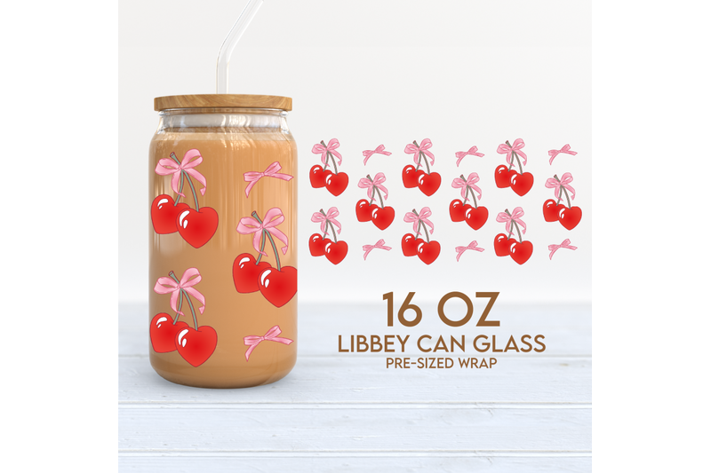 coquette-bows-amp-red-cherry-cup-wrap-16oz-libbey-can-glass