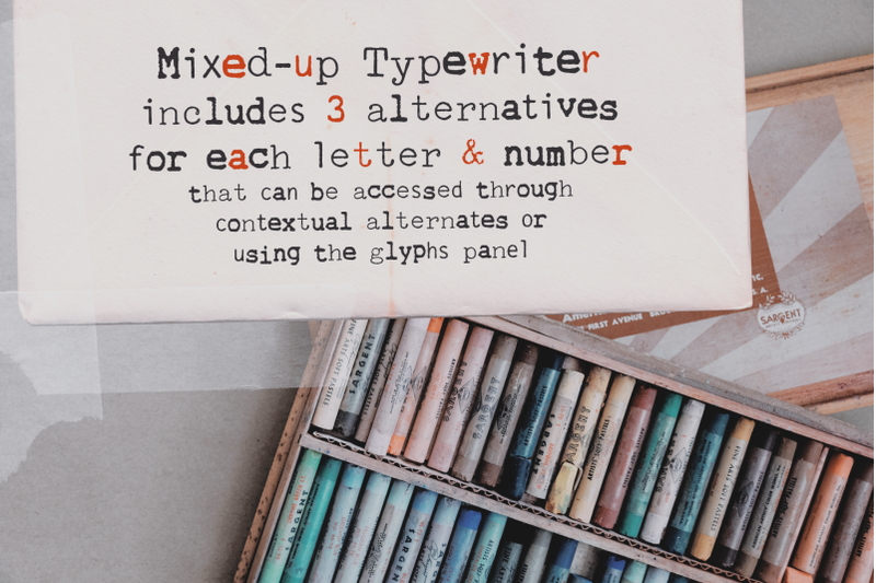 mixed-up-svg-typewriter-font