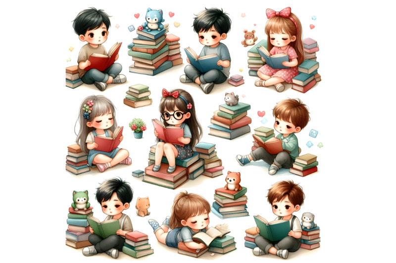 kids-reading-books-and-enjoying-literature