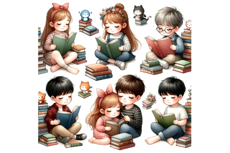 kids-reading-books-and-enjoying-literature