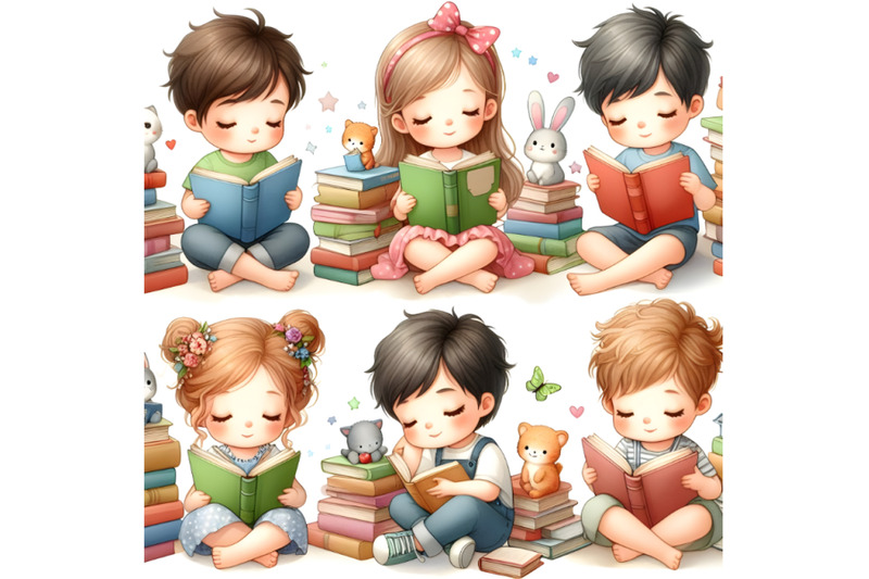 kids-reading-books-and-enjoying-literature