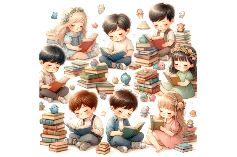 kids-reading-books-and-enjoying-literature