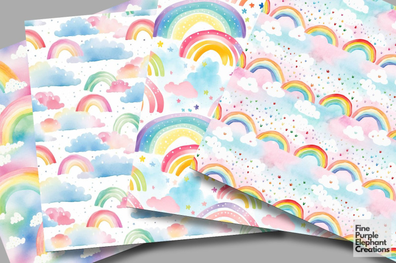 watercolor-pastel-rainbow-digital-paper-whimsical-colorful-unicorn-c