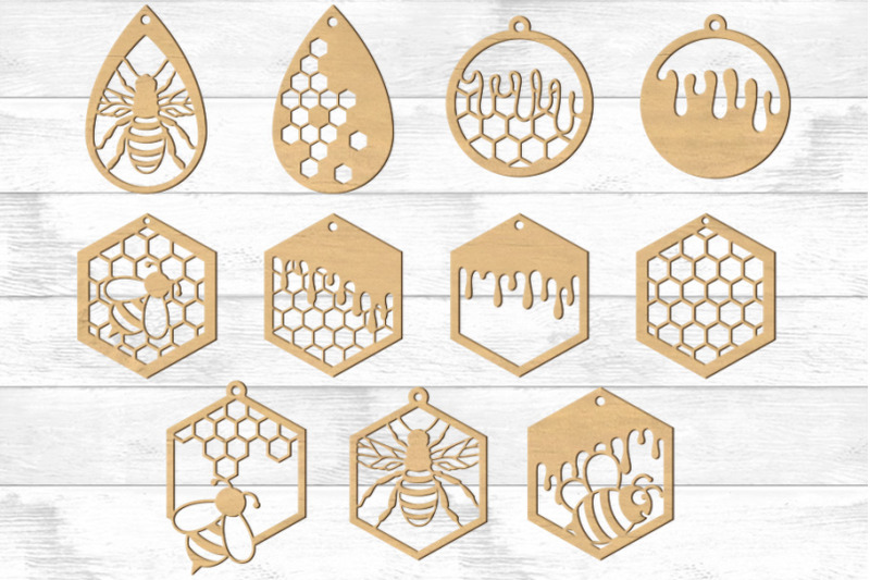bee-earring-pendant-svg-laser-cutter-and-glowforge