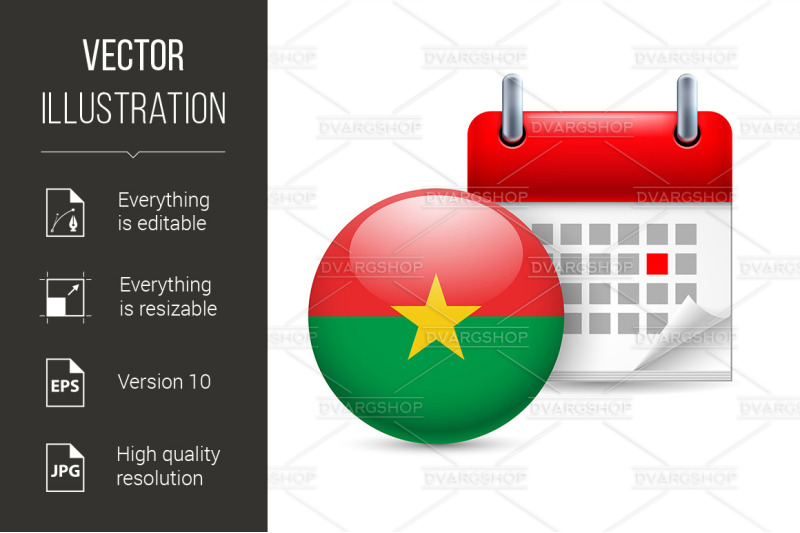 icon-of-national-day-in-burkina-faso