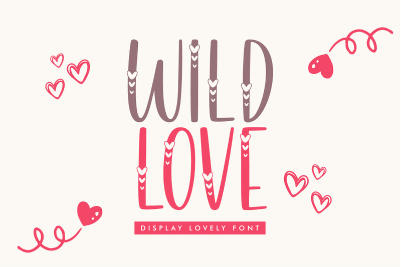 wild-love-lovely-girly-cute-font