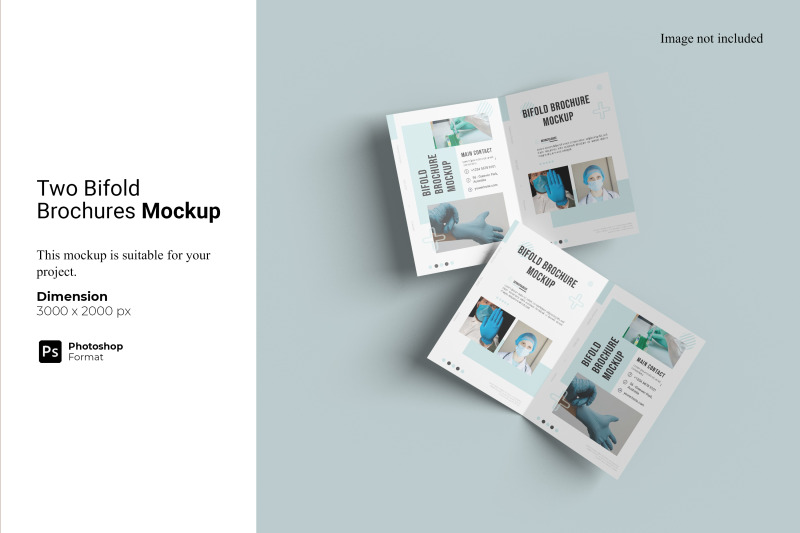 two-bifold-brochures-mockup
