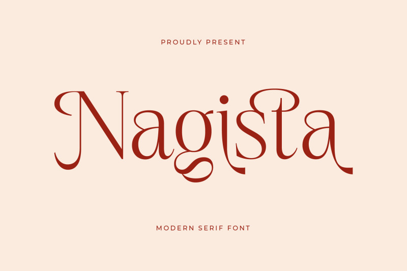 nagista-modern-serif-font