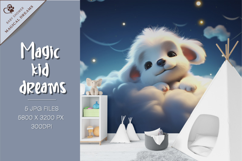 magic-kid-dreams-nursery-wallpaper