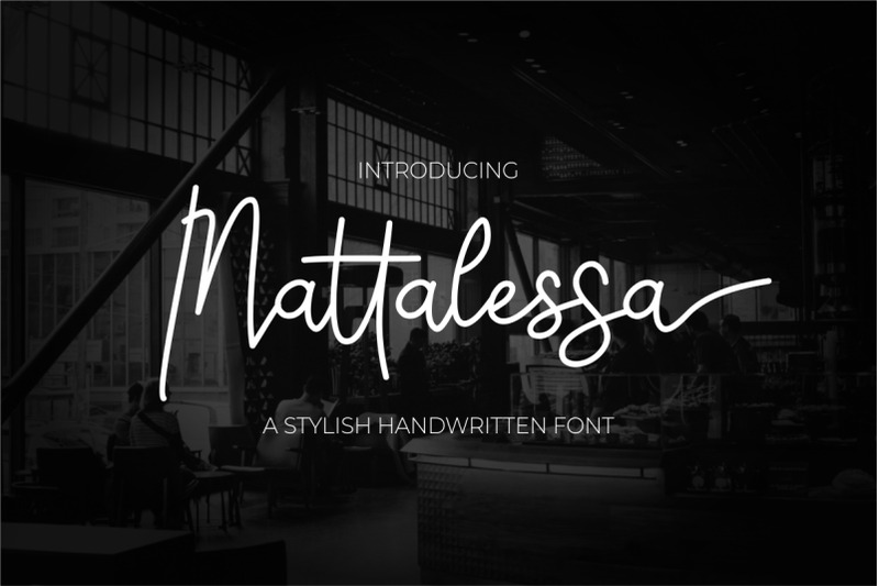 mattalessa-signature-business-font