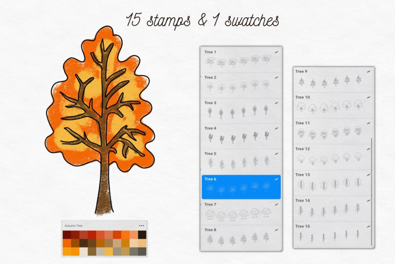 tree-stamp-brushes-for-procreate