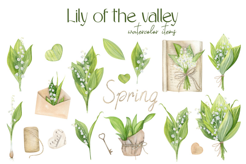 lily-of-the-valley-watercolor-flower
