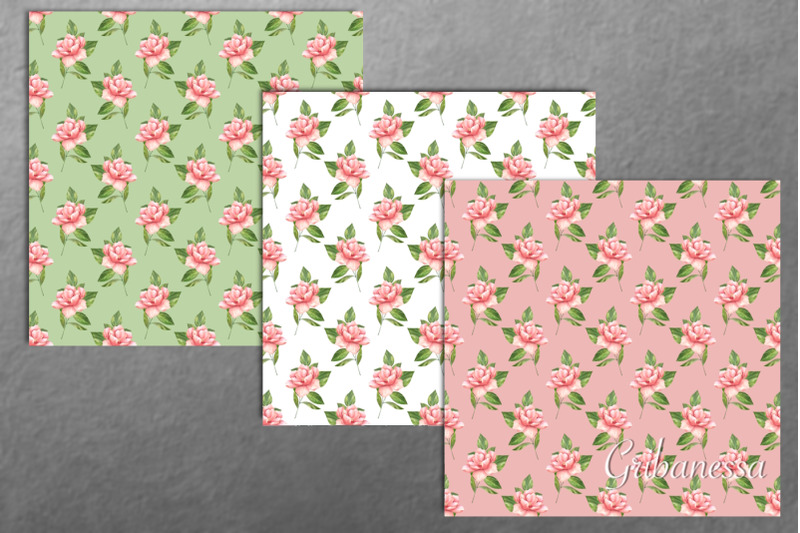 pink-flowers-floral-seamless-patterns