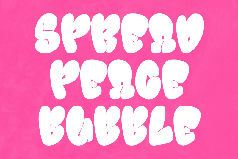 lovezta-fat-bubble-display-font