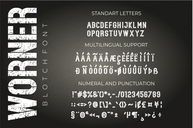 worner-blotch-font