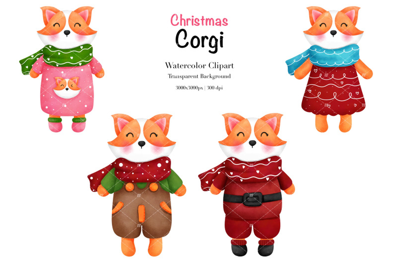 watercolor-christmas-corgi-clipart