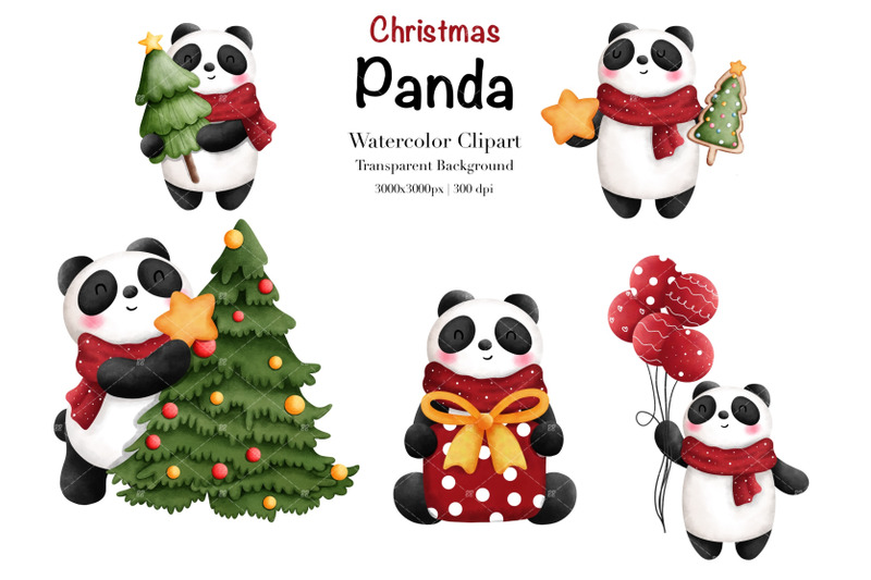 watercolor-christmas-panda-clipart