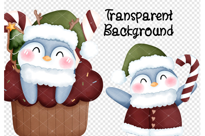 watercolor-christmas-penguin-clipart