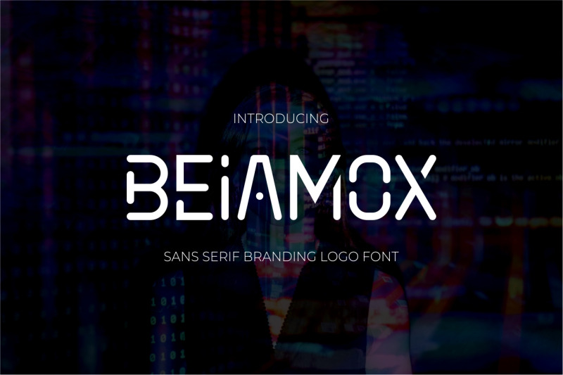 beiamox-futuristic-font