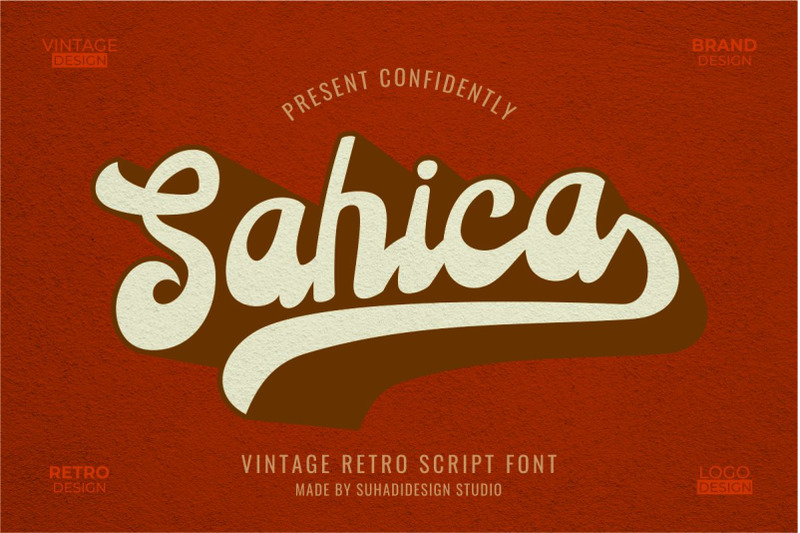 sahica-branding-retro-groovy-font