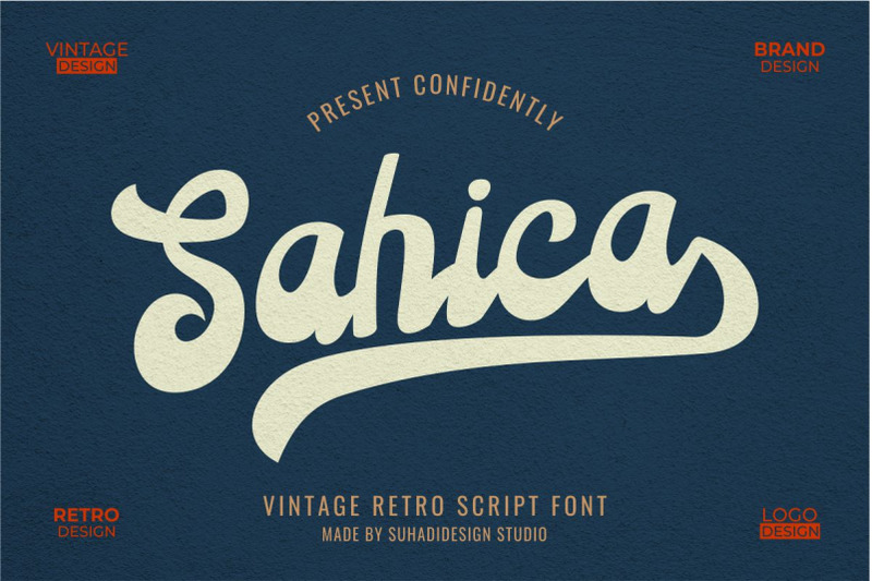 sahica-branding-retro-groovy-font