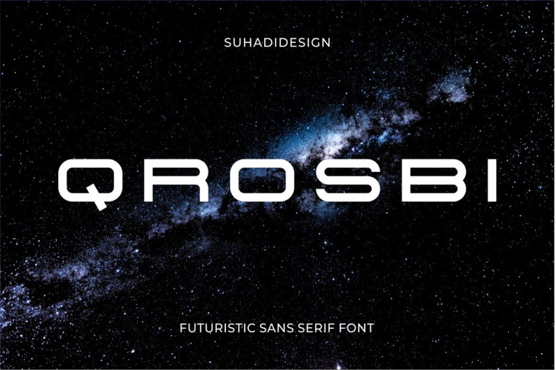 qrosbi-futuristic-branding-sans-serif-font