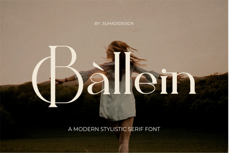 ballein-feminine-serif-font