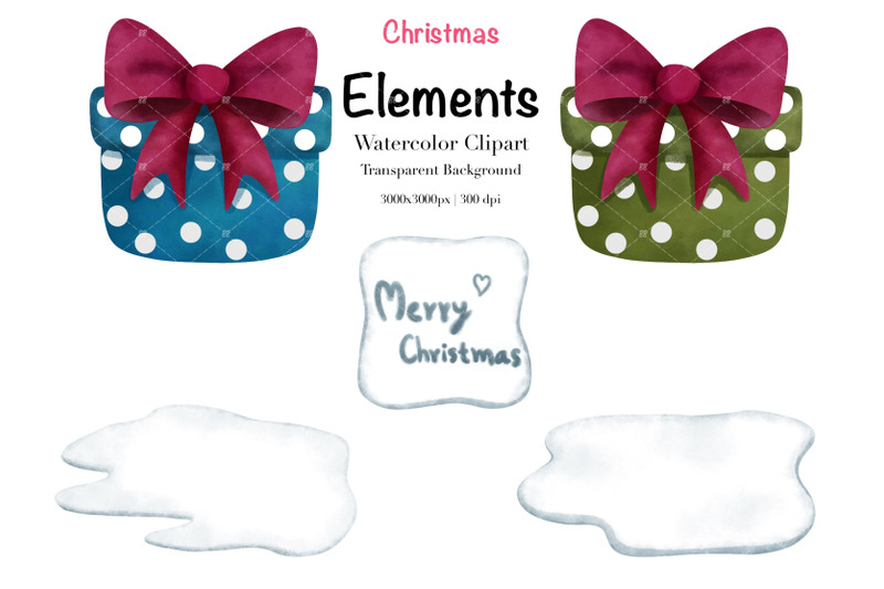 watercolor-christmas-seals-clipart-christmas-animal-clipart