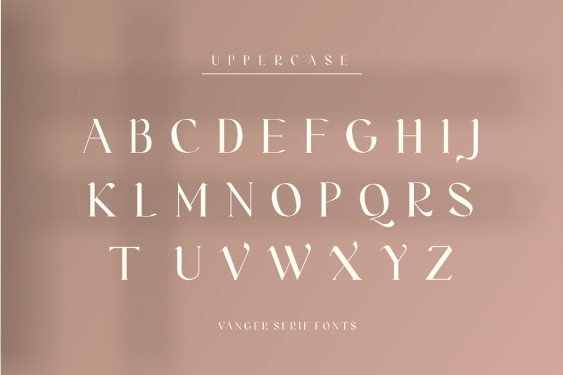 vanger-modern-serif-font