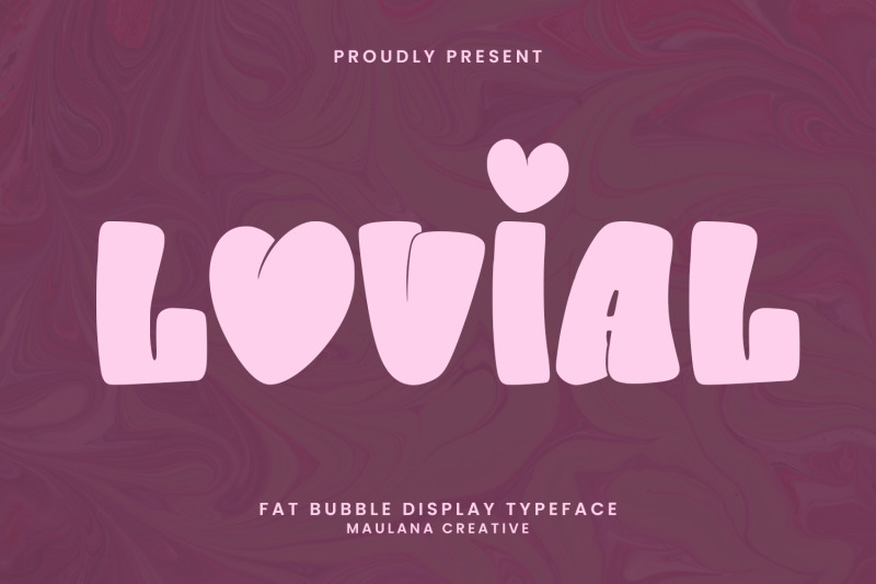 lovial-fat-bubble-display-typeface