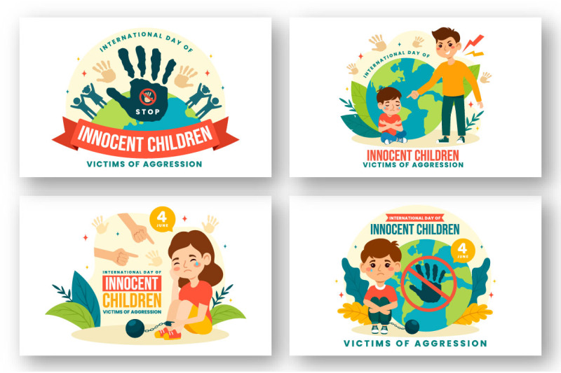 12-children-victims-of-aggression-illustration