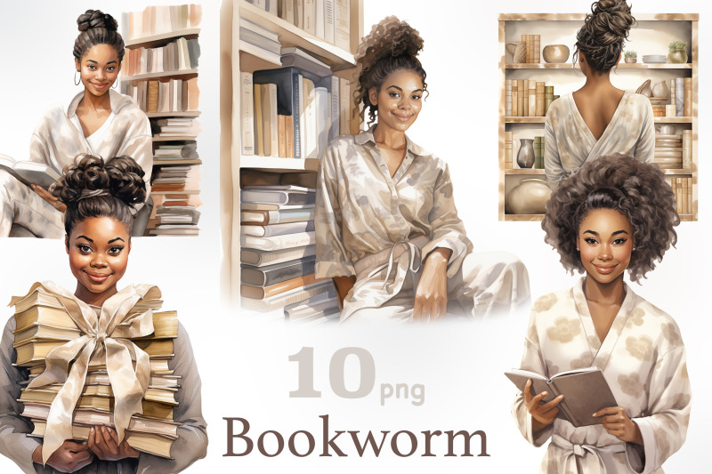 book-worm-clipart-library-girl-png