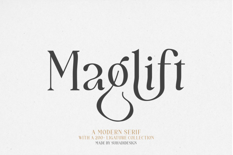 maglift-serif-200-ligature-collections