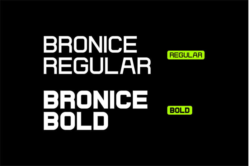 bronice-extended-width-font