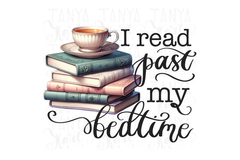 i-read-past-my-bedtime-bookish-decor-digital-download